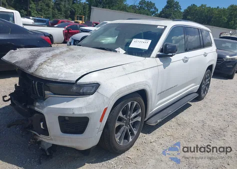 2022 Jeep Grand Cherokee L Overland 4X4 из США, поврежденный, VIN 1C4RJKDG0N8515094